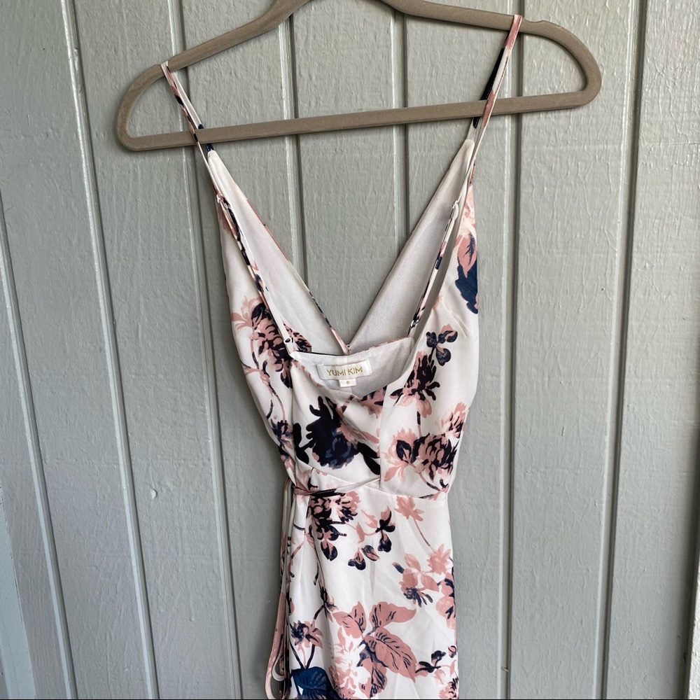 Yumi Kim Floral Midi Dress in Pink and Blue - Picture 11 of 14